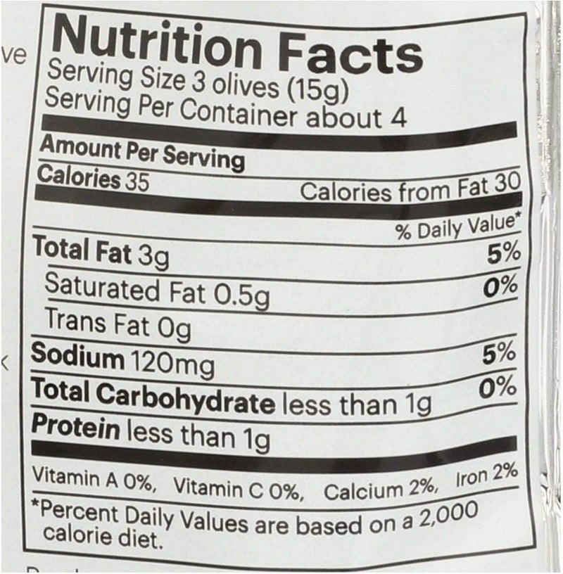 Gaea Organic Snack Pack Pitted Kalamata Olives with Sea Salt and Vinegar - 2.3 oz (Pack of 8) - Image 2