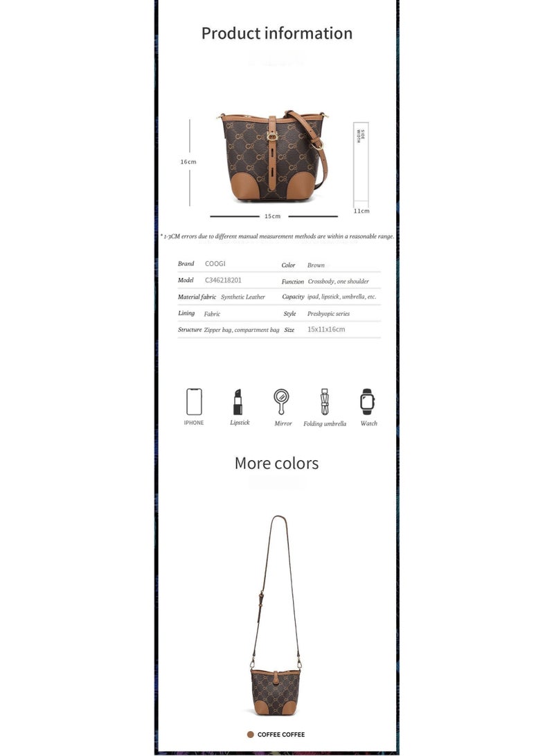 COOGI women's handbag, women's tote bag, crossbody handbag, lightweight luxury clutch bag - Image 2
