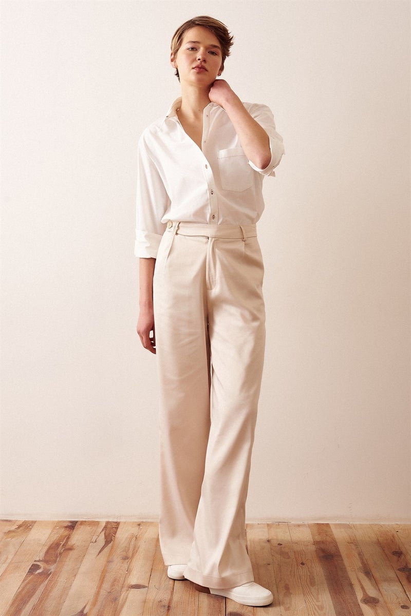 Never More Classic Cotton Shirt - Image 4