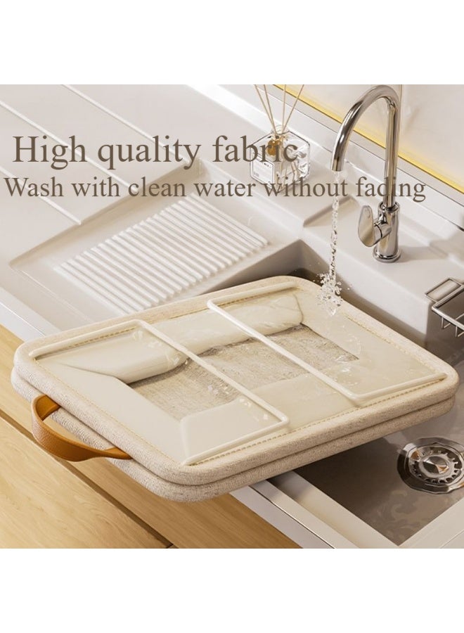 2pcs Wardrobe Clothes Organizer Foldable Closet Storage Organizer for Clothes Jeans Washable Closet Storage Boxes with Carrying Handles Cube Storage Bin for Home Bedroom Office - Image 5