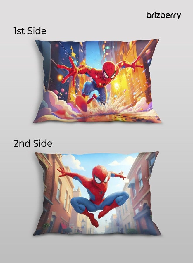 Brizberry® Kids Pillow Cushion with Super Soft Fabric | Animal & Cartoon Prints | 12x18 inches (Design 33) - Image 2