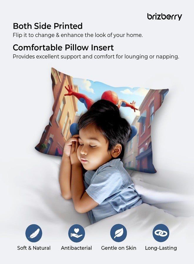 Brizberry® Kids Pillow Cushion with Super Soft Fabric | Animal & Cartoon Prints | 12x18 inches (Design 33) - Image 4