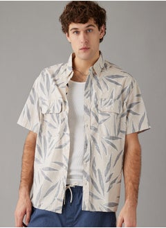AE Tropical Button-Up Poolside Shirt