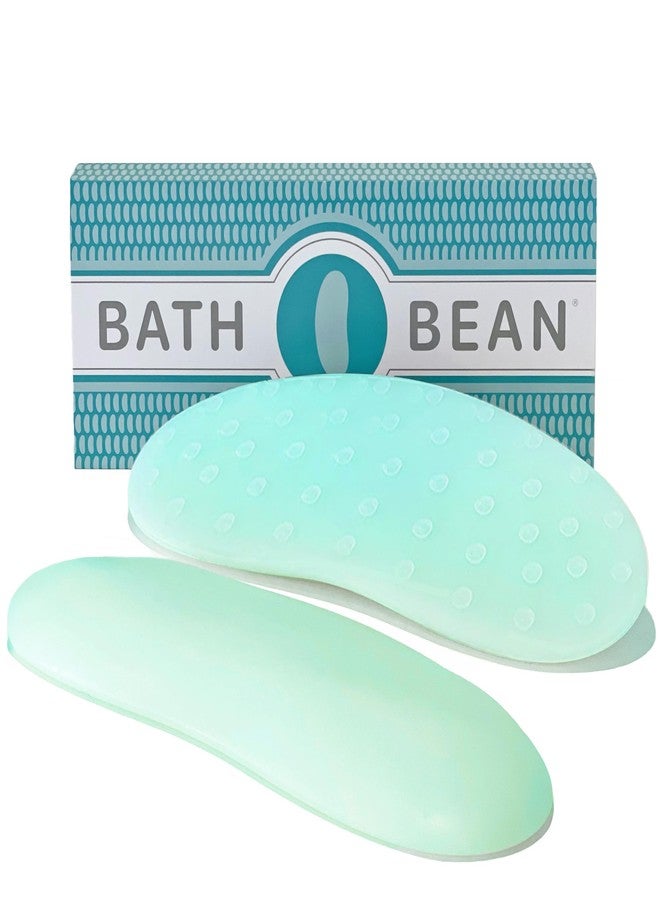 BATH BEAN Luxury Body Stopper, Anti-Slip Spa Accessory, Holds Reclined Position in Bath to Fully Release Tension, Bathe Comfortably Hands Free, and Keep Your Hair Dry. Recline, Relax, Stay Put! - Image 1