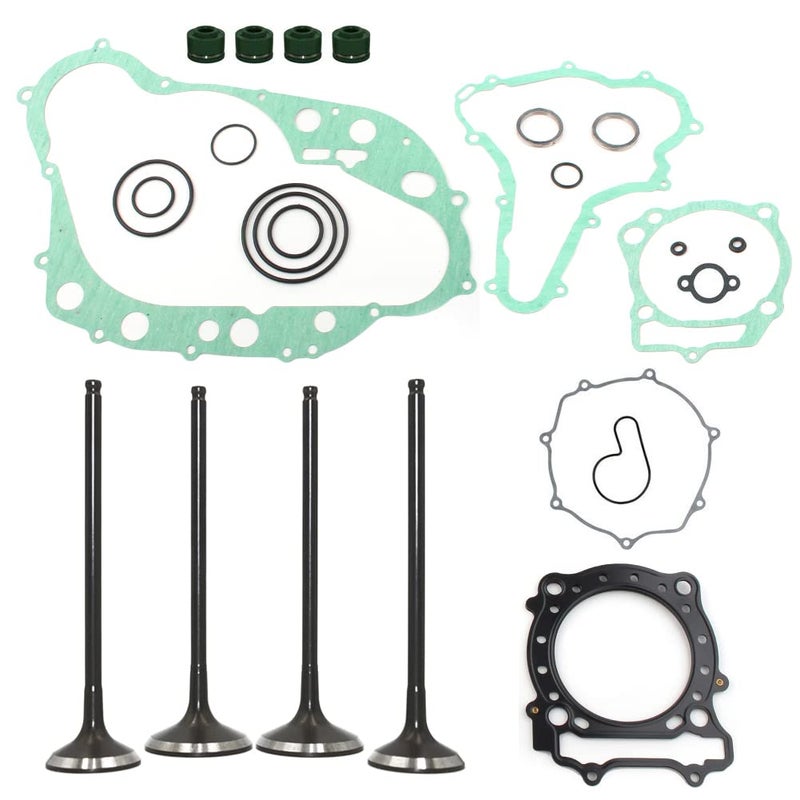 HWKWAZ Engine Intake Exhaust Valve Gasket Kit for Suzuki Quadracer 450 LTR450 2x4 (2006-2009) - Image 1