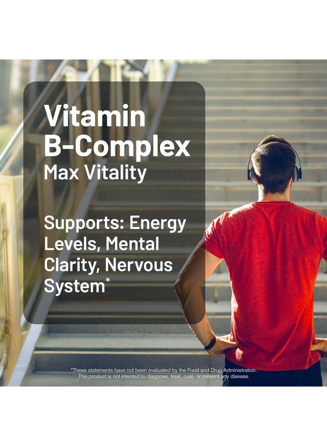 NatureWise Vitamin B Complex for Women and Men - with Folic Acid Biotin B1 B2 B3 B6 B12 - Support Cellular Energy & Mental Clarity - Gluten & Dairy Free, Non-GMO - 60 Softgels[2-Month Supply] - Image 2