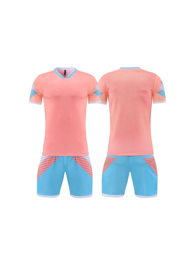 Football Uniform Suit Men's Printed Youth Student Football Team Uniform Training Competition Uniform Children's Football Jersey
