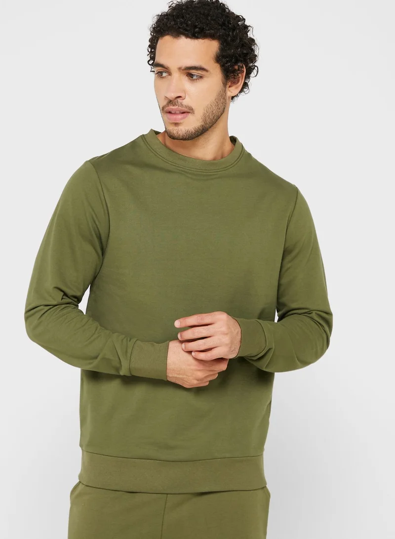Seventy Five Basics Sweater Shorts Co-Ord Set