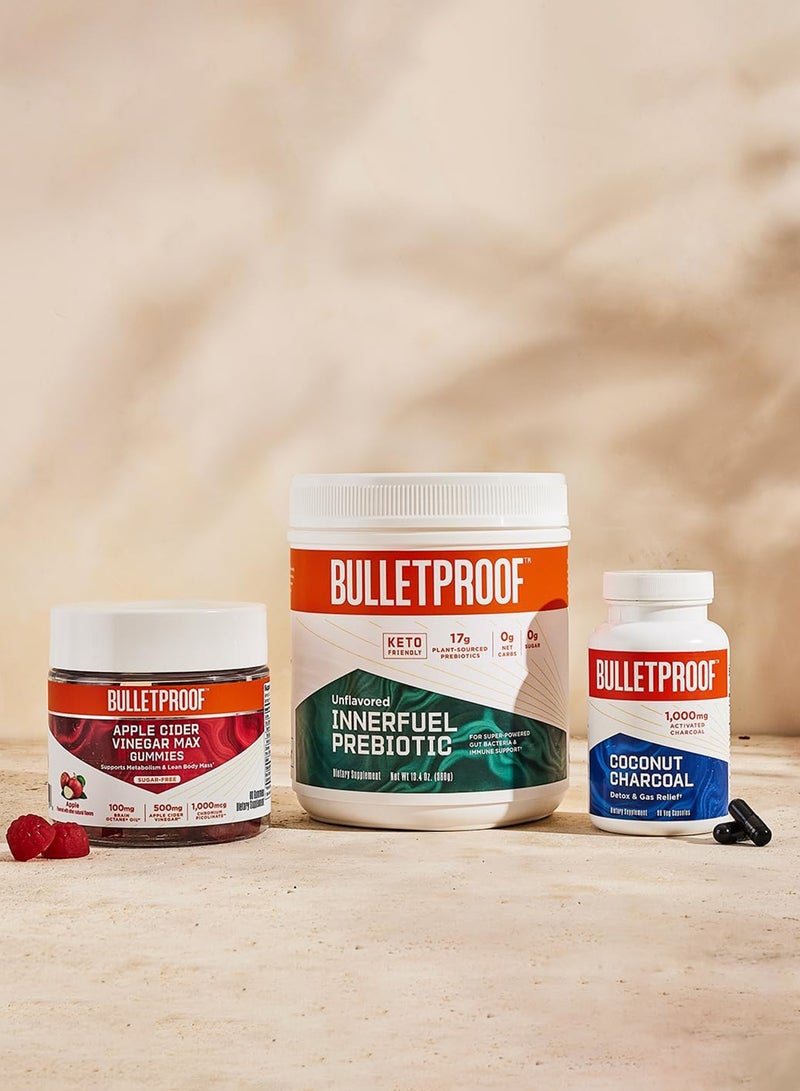 بوليت بروف كبسولات التخلص من السموم والغازات بفحم جوز الهند، عدد 90 مصدرها 100% قشور جوز الهند - Image 5