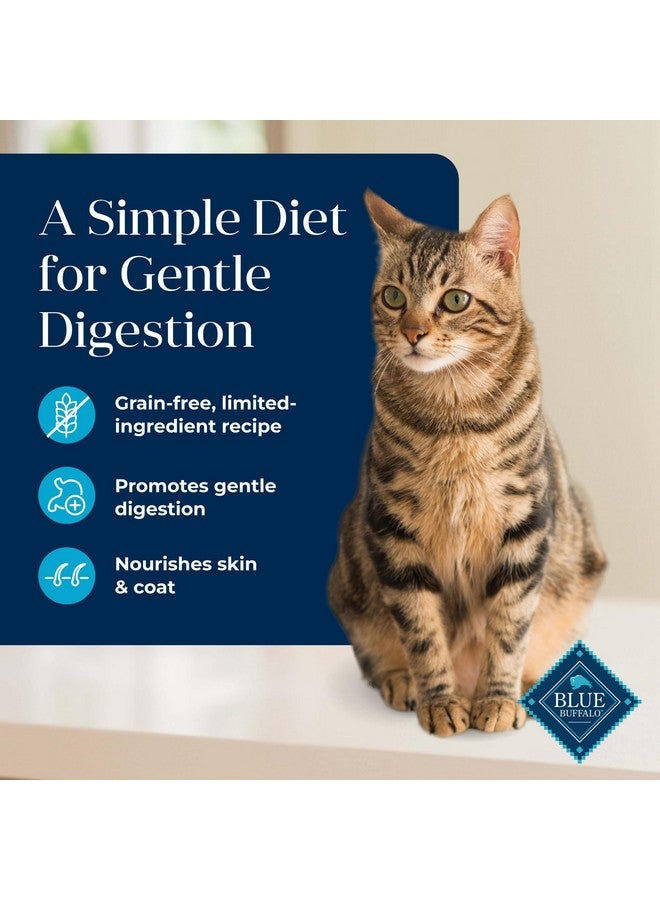 Blue Buffalo Basics Grain-Free Dry Cat Food, Skin & Stomach Care, Limited Ingredient Diet for Indoor Cats, Whitefish & Potato Recipe, 5-lb. Bag - Image 2