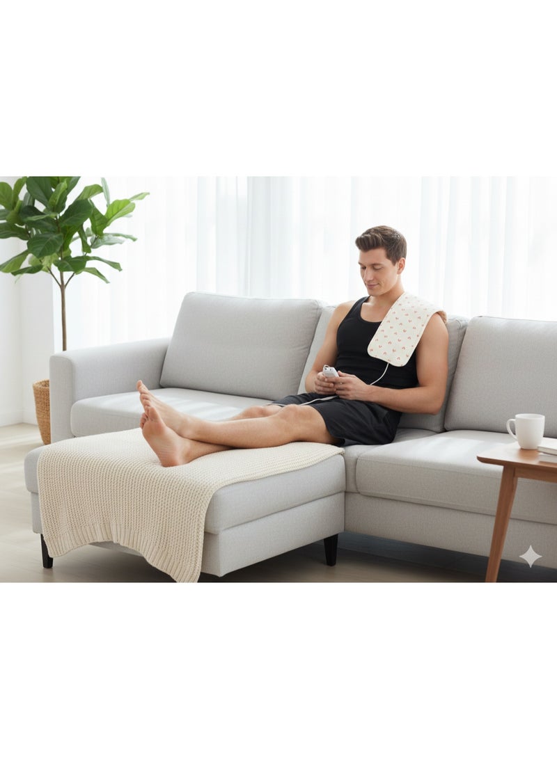 Enjoy effective therapeutic heating with the Flamingo Orthopaedic Heat Belt, designed to quickly relieve pain and provide everyday comfort with easy heat control. - Image 3