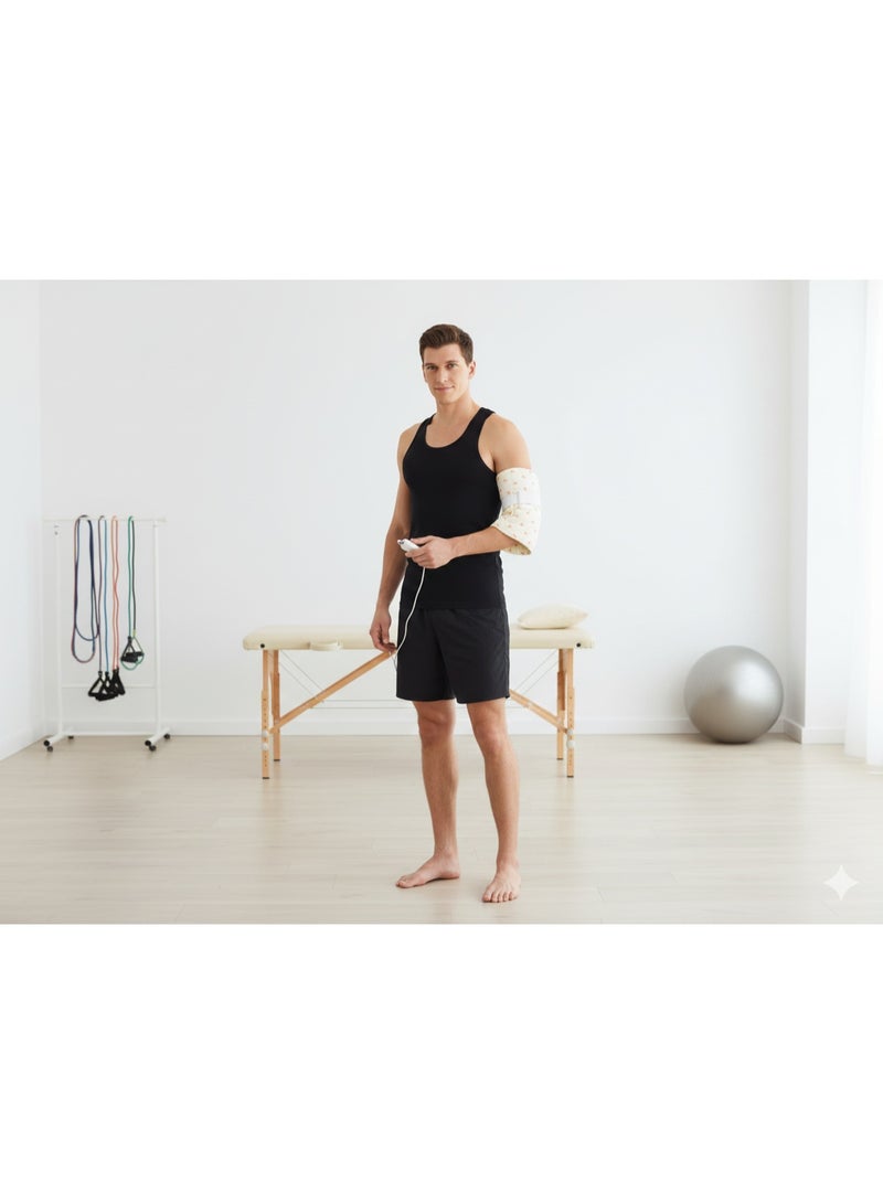Enjoy effective therapeutic heating with the Flamingo Orthopaedic Heat Belt, designed to quickly relieve pain and provide everyday comfort with easy heat control. - Image 4