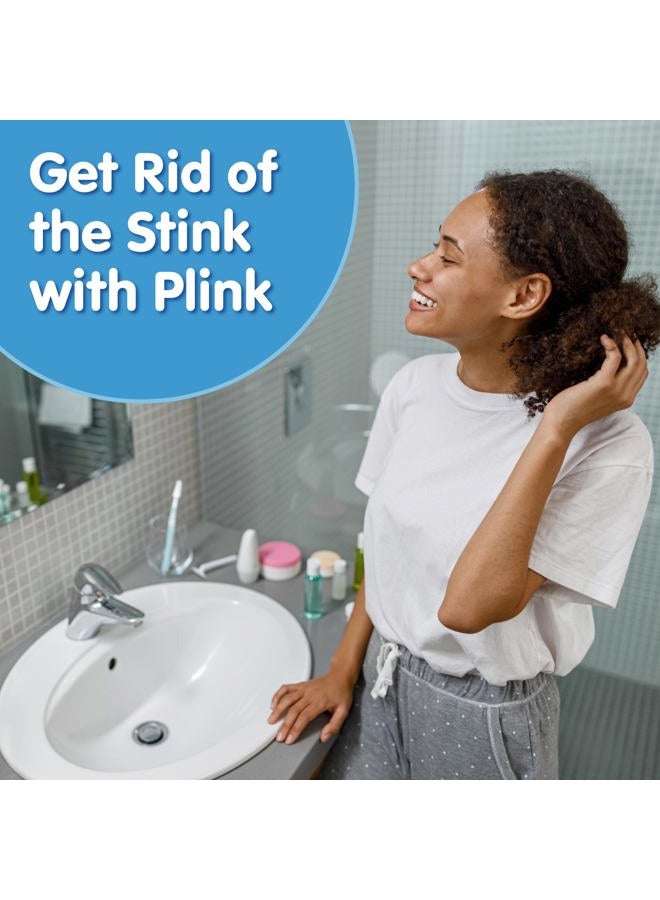 Plink Fizzy Drain Freshener and Cleaner, Prevents Clogs and Removes Odors in Household Sinks, Lemon Scent, 6-Pack - Image 5