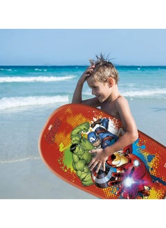MONDO Mondo Body Board Avengers 84cm | Surf Board for Kids | Lighweight Floats | Foam Board for Kids and Adults | Perfect for Beach and Pool  - Image 2