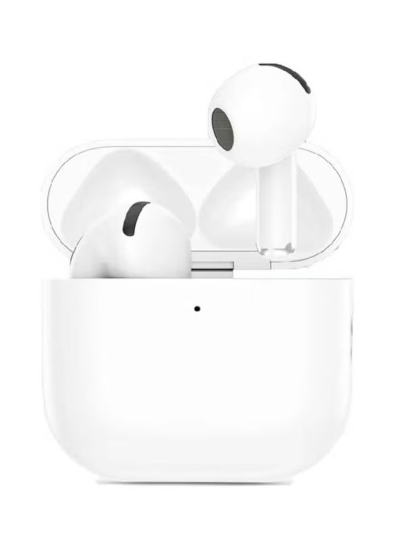 Oteeto OT6 True Wireless Bluetooth Earbuds - Hifi Sound Quality Noice Cancelation - Touch Sensor Compatible With Android Devices - White - Image 1