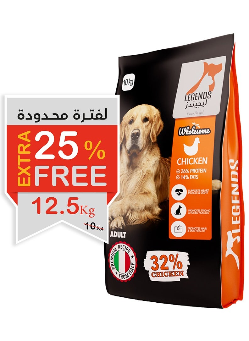 Legends - Legends Dry Food for Adult Dogs 10KG+25%extra - Image 1
