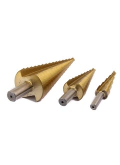 SHB SHB 3X HSS Drill Bit Steel Large High Speed Steel MultiFunctional HSS Titanium Coated Drilling ToolHole Cutter Titanium Set 4122032mm  - Image 4
