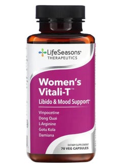 Women's Vitali-T Libido & Mood Support 70 Veg Capsules