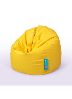 Medium waterproof Bean bag Flamingo Yellow