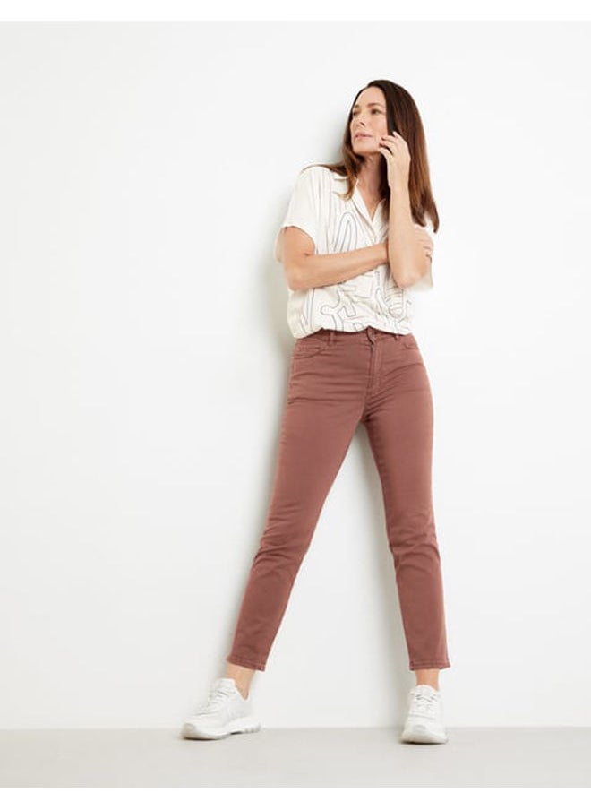 GERRY WEBER - Five-pocket trousers made of super stretch fabric - Image 1