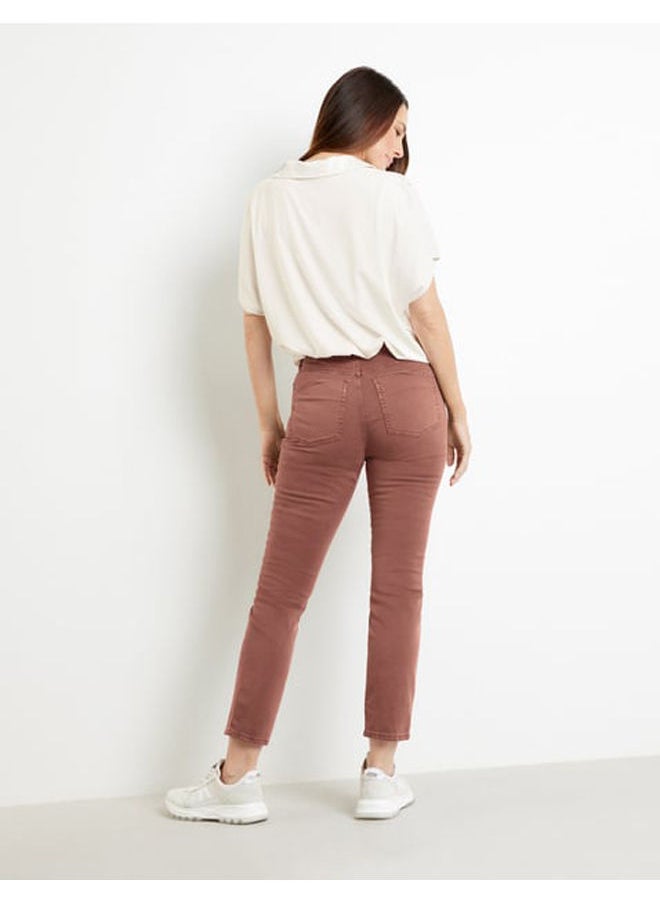 GERRY WEBER - Five-pocket trousers made of super stretch fabric - Image 1