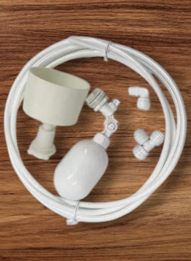 Automatic water bottle for direct connection to the water filter, 10 liters capacity, for all types of water coolers, equipped with a 5-meter hose reel and a T-joint  - Image 2