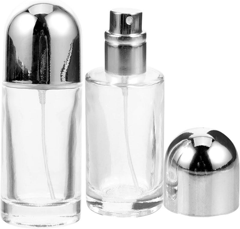 2pcs 24ml Small Glass Perfume Bottles Refillable Spray Bottles Portable Travel Perfume Atomizers for Women - Image 1