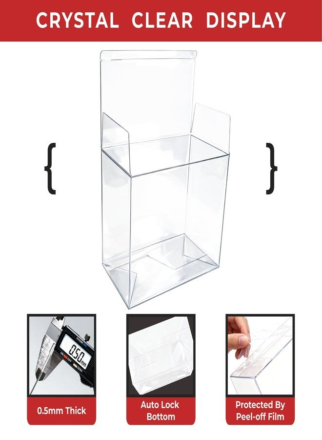 Heetobcos PET Plastic ETB Protector Case - 0.5mm Clear Elite Trainer Box Protector - ETB Case Compatible with Elite Trainer Boxes (Pack of 3) - Image 2
