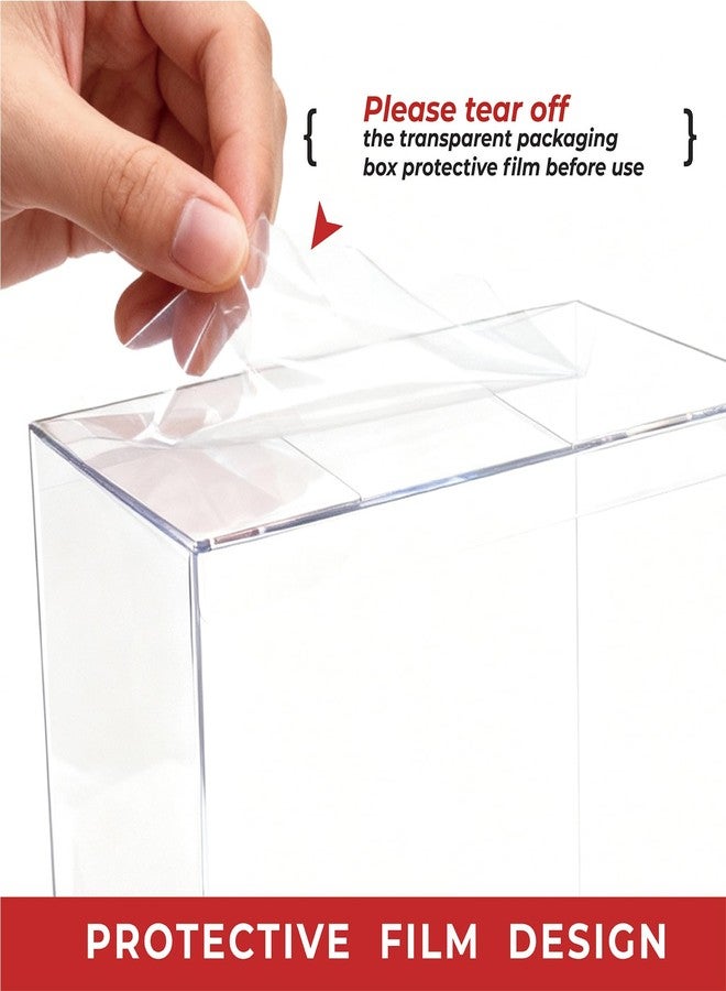 Heetobcos PET Plastic ETB Protector Case - 0.5mm Clear Elite Trainer Box Protector - ETB Case Compatible with Elite Trainer Boxes (Pack of 3) - Image 5