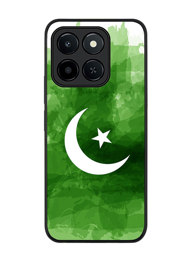 For Honor X6c Case,Slim fit Camera Protection, Shockproof Thin Phone cover  - Crescent Green