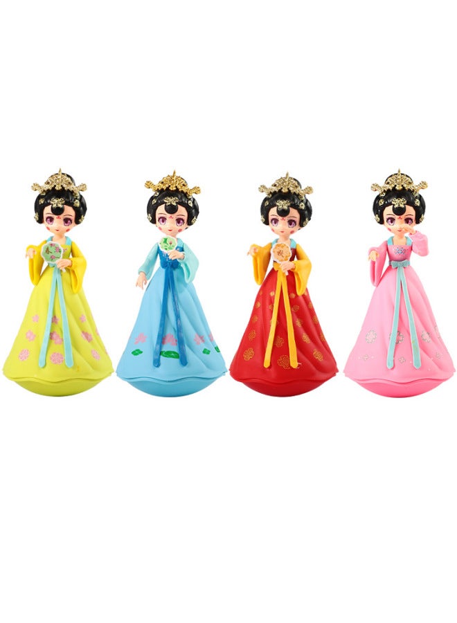Datang City That Never Sleeps Princess Music Tumbler Cartoon Creative Ornaments Poet Doll Internet Celebrity Souvenir Doll-Color:102 Datang Tumbler-autumn-Specifications:19*10.5*10.5 - Image 5