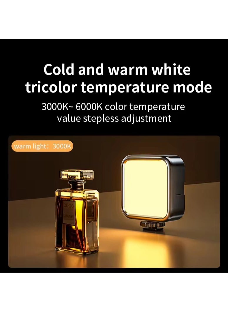 KIIUMI Portable RGB Video Light Fill Light 0-360 Full Color Video Light Dimmable 180 Degree Front and Rear Adjustment Angle for Photography,Video Conference,TikTok  - Image 5