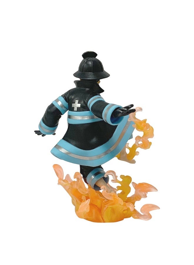 Fire Force desktop decoration Shinra Kusakabe character Model collection Decoration Toys Gifts for family and friends - Image 4