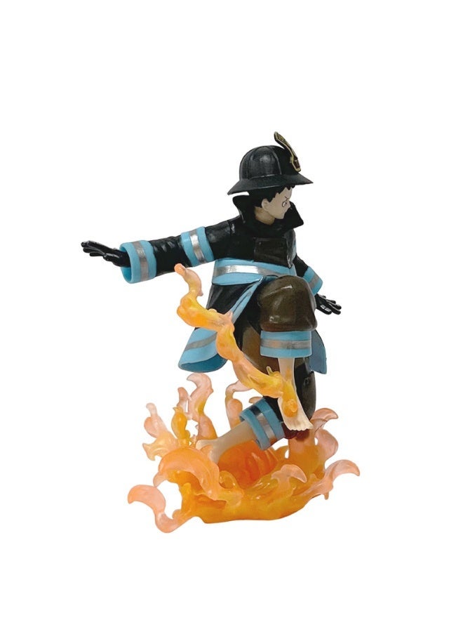 Fire Force desktop decoration Shinra Kusakabe character Model collection Decoration Toys Gifts for family and friends - Image 3