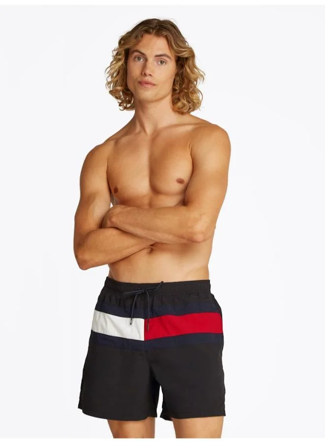 تومي هيلفيغر Medium Drawstring Logo Shorts