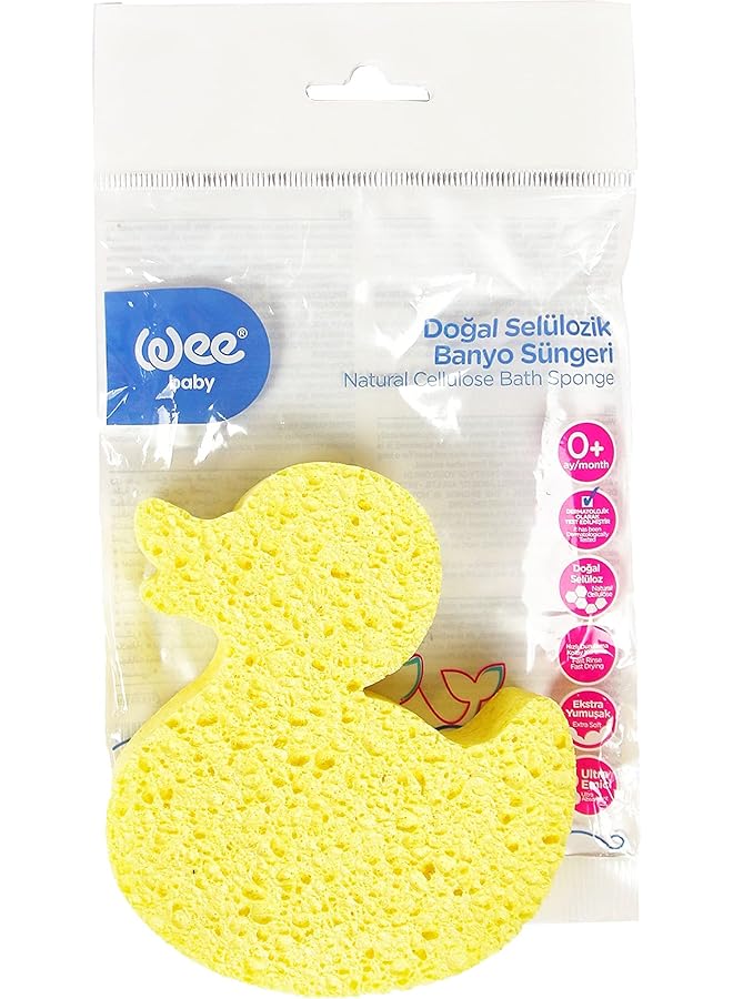 Wee baby Natural Cellulose Bath Sponge - Image 5