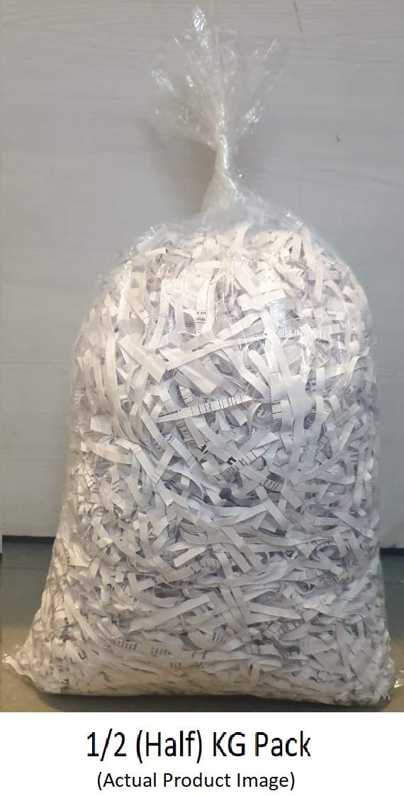 Inditradition Used Paper Shred Filler for Gift Wrapping, Basket Filling & Packaging | Recycled Used Paper, White (1/2 KG Pack) - Image 3