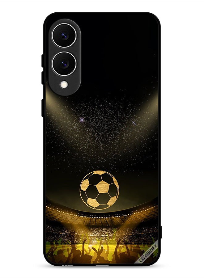 Covernex Samsung Galaxy S25 Edge Protective Case Cover Black Retro Football Movie Background - Image 1