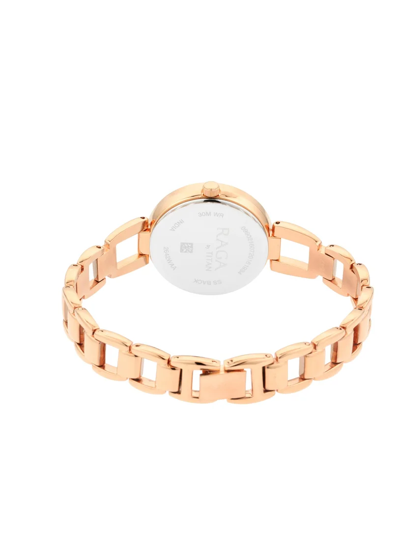 تيتان Raga Women's ia Trendsetter Rose Gold Watch