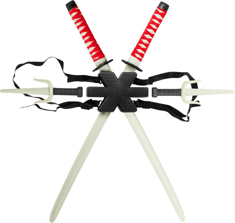 Rubies Dragon Ninja Child's Backpack Weapon Set for Themed Parties and Halloween, Multicolor - Image 1