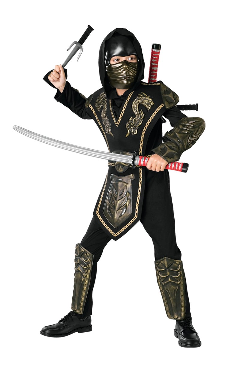 Rubies Dragon Ninja Child's Backpack Weapon Set for Themed Parties and Halloween, Multicolor - Image 3