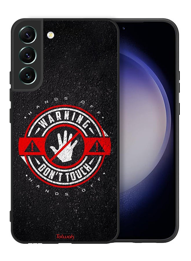 Tolwak Samsung Galaxy S22 Plus 5G Protective Case Cover Warning Do Not Touch - Image 2