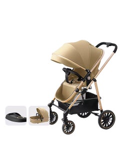 Baby Stroller, Portable And Foldable Travel Stroller For Baby Newborn, Lightweight Pram With Detachable Table And Bassinet 747-9 Khaki - pzsku/Z272630520A90BC80AEC3Z/45/_/1735890669/1e8ed3ad-b886-4cd5-9908-d9c25afc2867