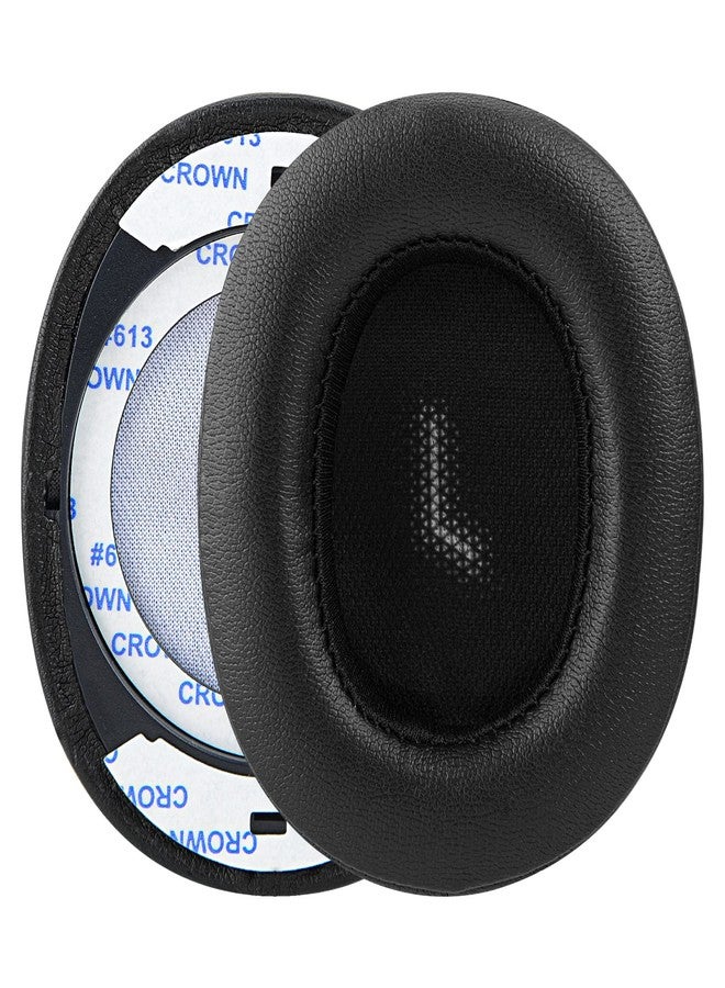 Linkidea وسادات أذن بديلة من لينكيديا لسماعات JBL E55BT (جلد بروتين/أسود) - Image 2