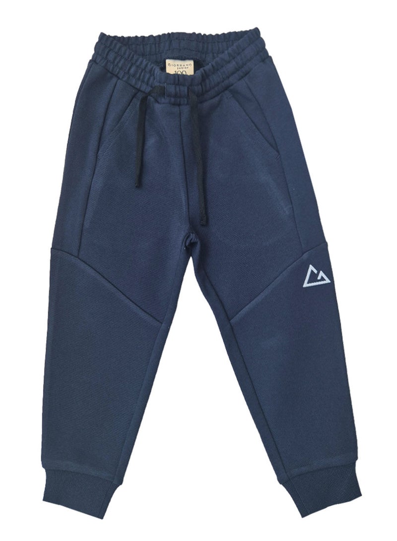 GIORDANO Kids' Stretch Interlock Jogger Pants - Image 1