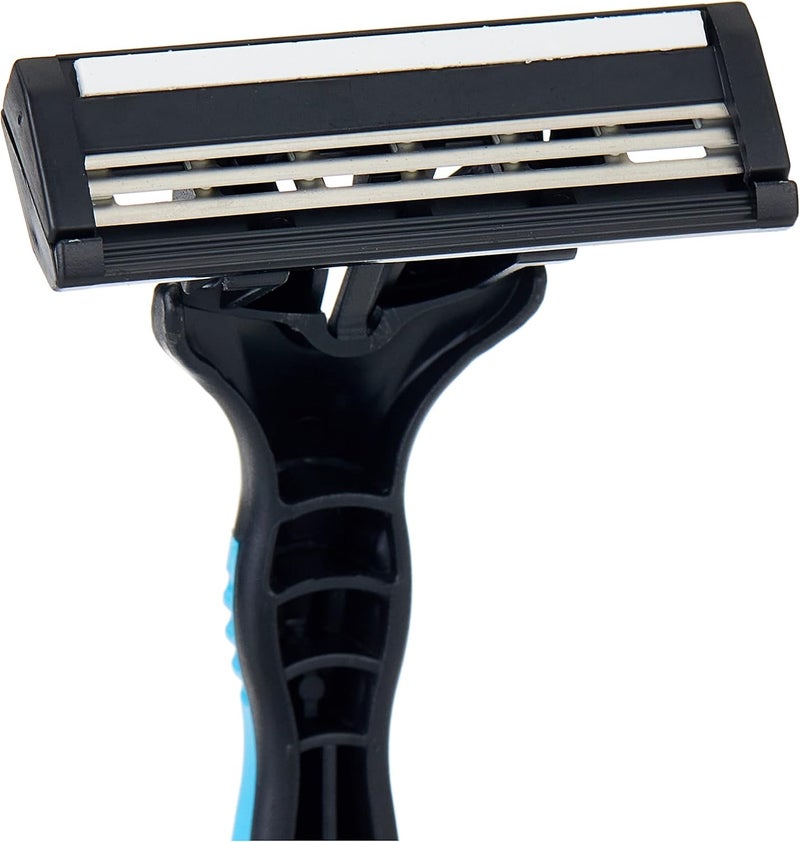 LASER مجموعة شفرات الحلاقة القابلة للتصرف ثلاثية الشفرات من ليزر سبورت - 10 قطع مع الألوة وفيتامين E لحلاقة فائقة السلاسة - Image 5