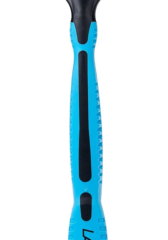 LASER مجموعة شفرات الحلاقة القابلة للتصرف ثلاثية الشفرات من ليزر سبورت - 10 قطع مع الألوة وفيتامين E لحلاقة فائقة السلاسة - Image 2