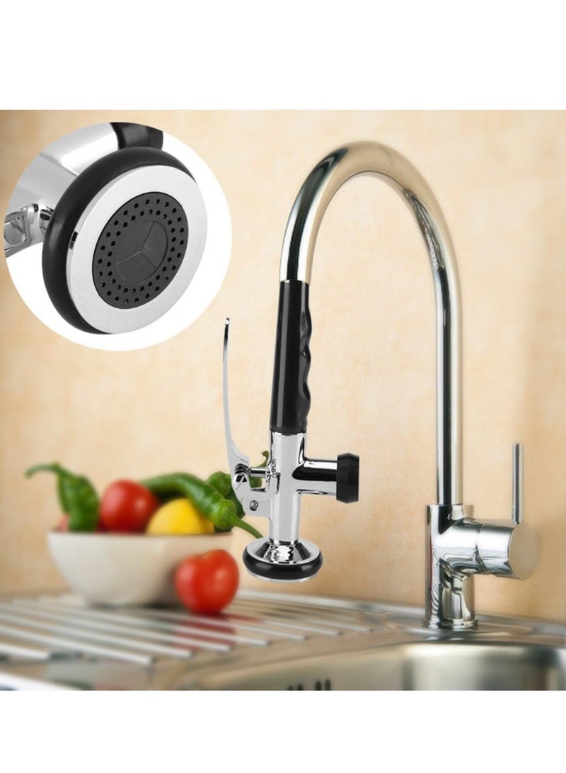 رشاشات ما قبل الشطف، صمام رش نحاسي لصنبور ما قبل الشطف، رأس رش المطبخ، حوض دوار، صنبور ما قبل الشطف، رشاش صنبور، جزء بديل لصنبور المطبخ - Image 3