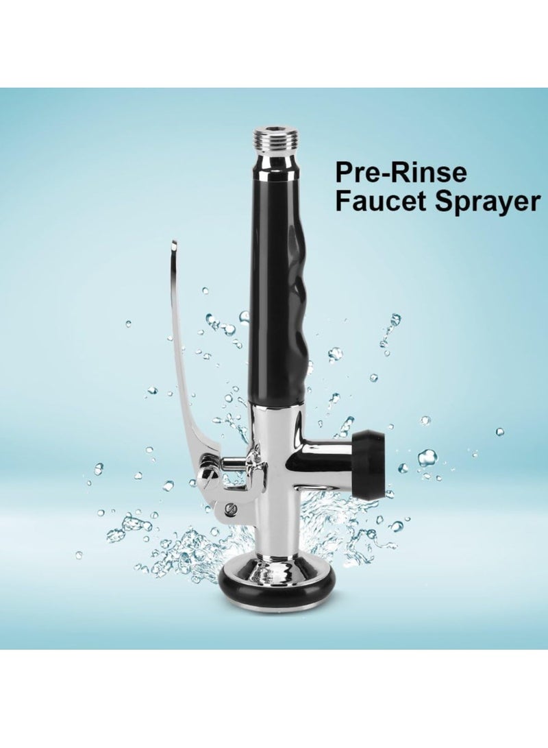 رشاشات ما قبل الشطف، صمام رش نحاسي لصنبور ما قبل الشطف، رأس رش المطبخ، حوض دوار، صنبور ما قبل الشطف، رشاش صنبور، جزء بديل لصنبور المطبخ - Image 5