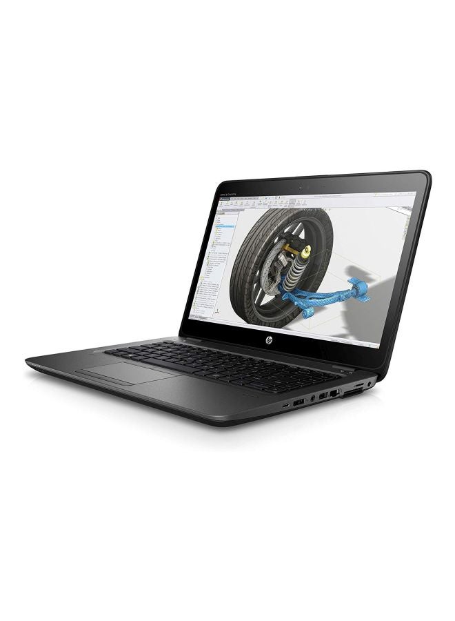 HP لابتوب زي بوك 14u G4 موبايل ورك ستيشن بشاشة مقاس 14 بوصة ومعالج كور i7/ذاكرة رام بسعة 8 جيجابايت/محرك أقراص صلبة بسعة 1 تيرابايت/بطاقة رسومات إيه إم دي فاير برو W4190M بسعة 2 جيجابايت أسود - Image 4